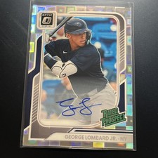 2026 Donruss Optic George Lombard, Jr.  PANDORA PRIZM Prospect AUTO SSP /25 (M1)