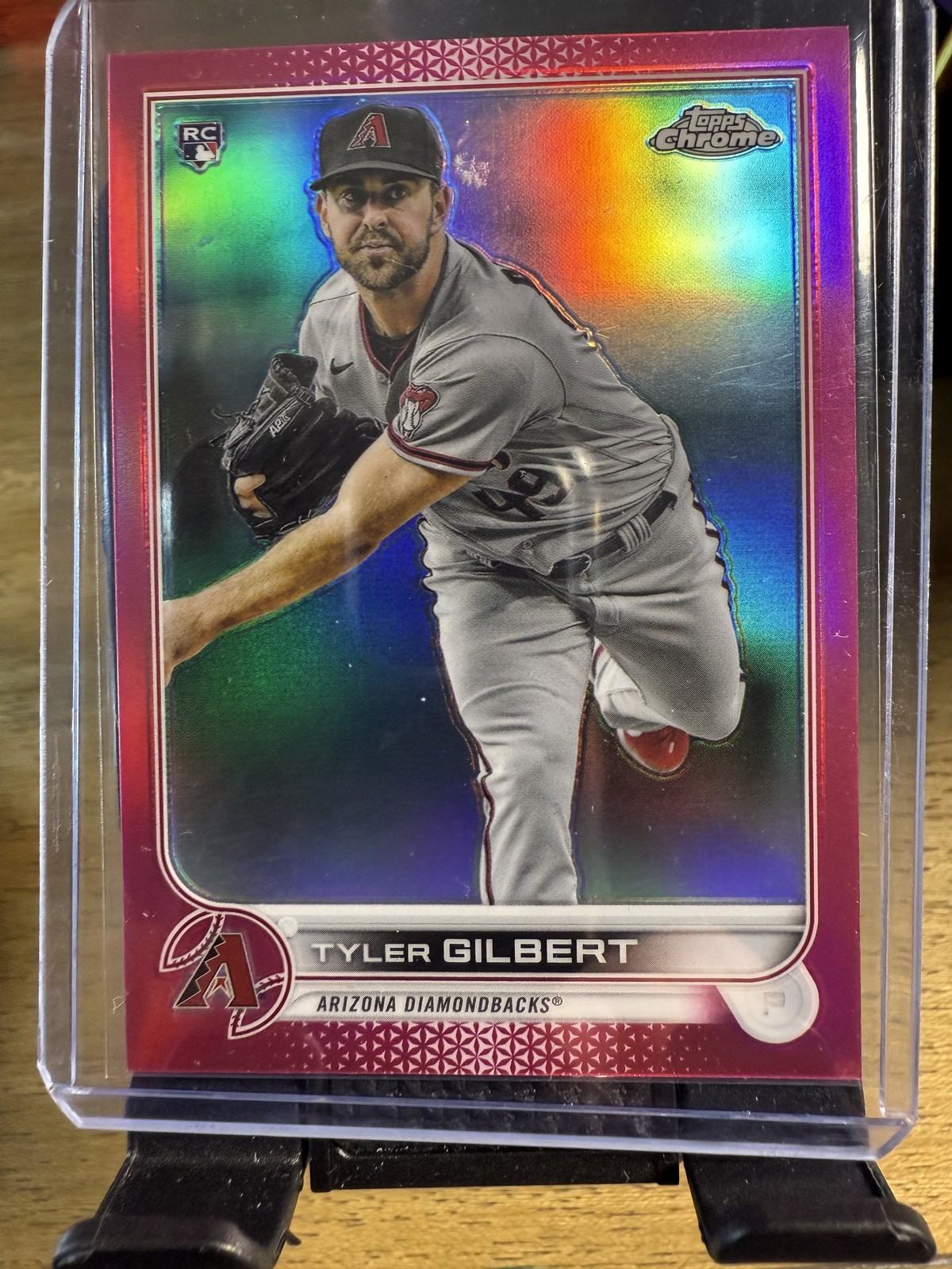 2022 Topps Chrome #65 Tyler Gilbert Magenta Refractor SN #/399