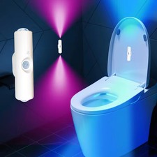 Smart RGB Double-Head Wall Light Motion Sensor Magnetic Rechargeable Night Light