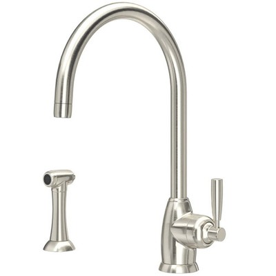 NEU Perrin & Rowe 4846PF Mimas Küchenarmatur Hebelgriff & Spülmaschine ZINN BR4182