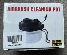 Airbrush Cleaning Kit Airbrush Clean Pot Glass Cleaning Jar Airbrush Cleaner