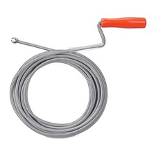 Drain cleaning cable Plumbing Snake Clog Removal Kit Reusable 10 m 2 Pack