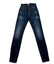 KanCan Jeans Women's Size 23 Blue Dark Wash High Rise Skinny Jeans