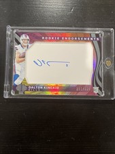 2023 Panini Illusions - Rookie Endorsements #RE-DKD Dalton Kincaid /334 (AU, RC)