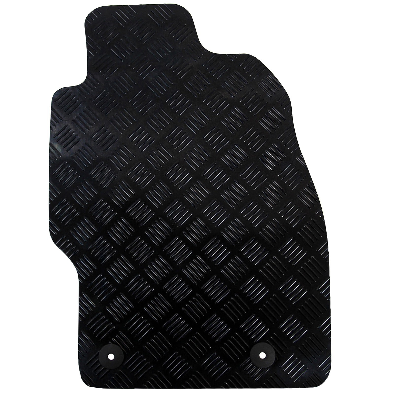 Fits Vauxhall Corsa D & E Car Floor Mat Rubber 2006 to 2019 Driver Side Only 1PC - Image 2