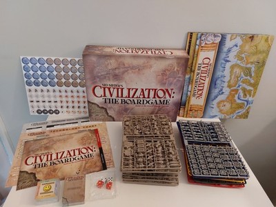 Sid Meier's Civilization: Das Brettspiel 2002 Vintage - unbenutzt 100% vollständig