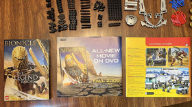 LEGO Bionicle: Toa Mata Nui (8998) - 100% Complete w/ Box, Instructions and DVD