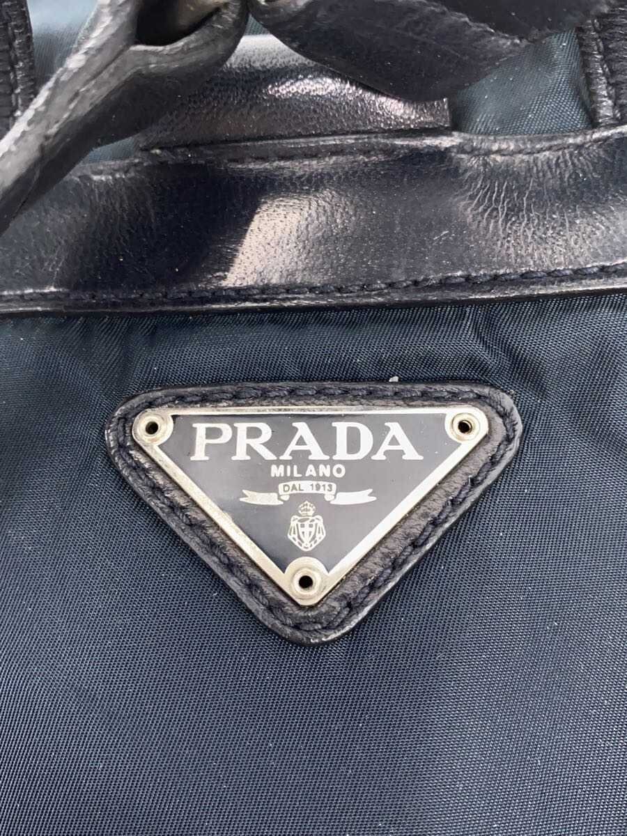 PRADA Backpack Nylon BLK Solid Authentic Rare Exc… - image 5