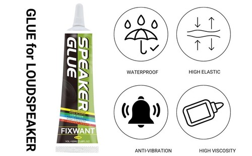Speaker Repair Glue Foam Edge Dust Cap Cone Adhesive Black/Transparent - Picture 18 of 29