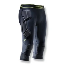 BodyShield 3/4 Goalkeeper Leggings 2, High-Impact Protection, Sweat-Wicking, ...