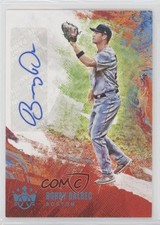 2021 Diamond Kings DK Signatures Holo Platinum Blue /25 Bobby Dalbec Auto uk2