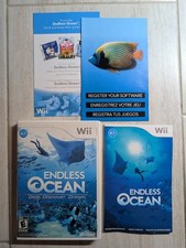 NO GAME Endless Ocean 1 Case Manual Nintendo Wii