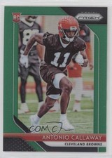 2018 Panini Prizm Rookie Green Prizm Antonio Callaway #270 wk1