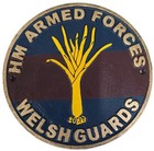 HM Armed Forces Welsh Guards Crest Plaque Regiment Wall Badge Military Sign