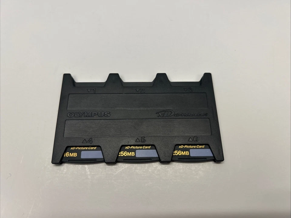 Olympus XD Picture Cards (3) Camera Memory Card 16mb,256mb, 256mb And Holder - Image 3 of 3