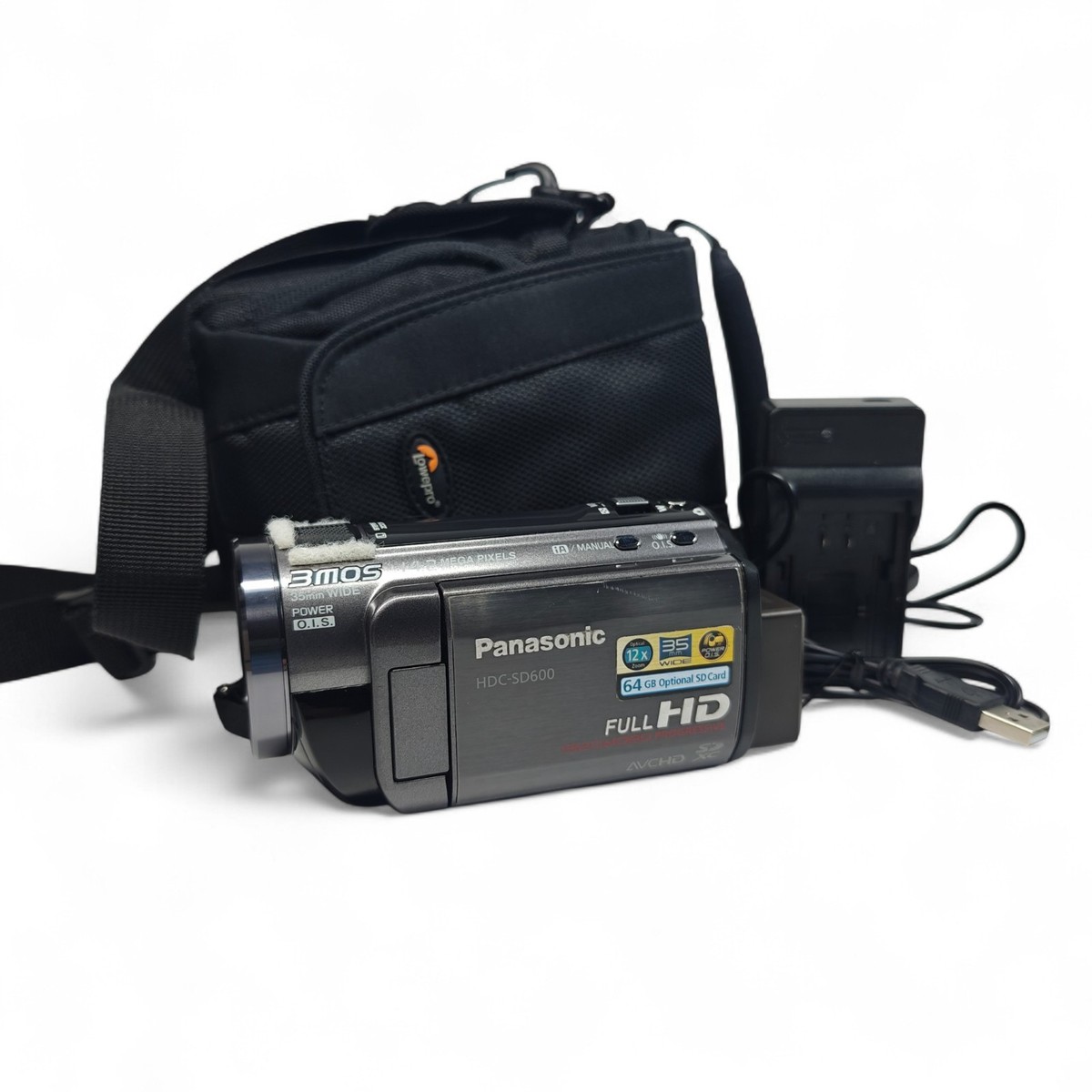 Panasonic HDC-SD600 Camcorder 14.2MP 1080p HD Digital Video Camera