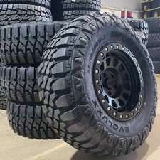 4 17x9 Black Rhino Primm Wheels Rims 35 Mt Tires 5x5 Jeep Wrangler Jk Jl