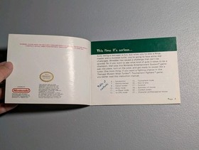 TMNT Teenage Mutant Ninja Turtles Tournament Fighters NES Manual Only -Authentic