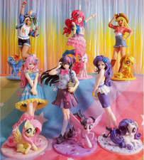 My Little Pony Bishoujo Figure Rarity Sunset Shimmer Twilight Sparkle Applejack