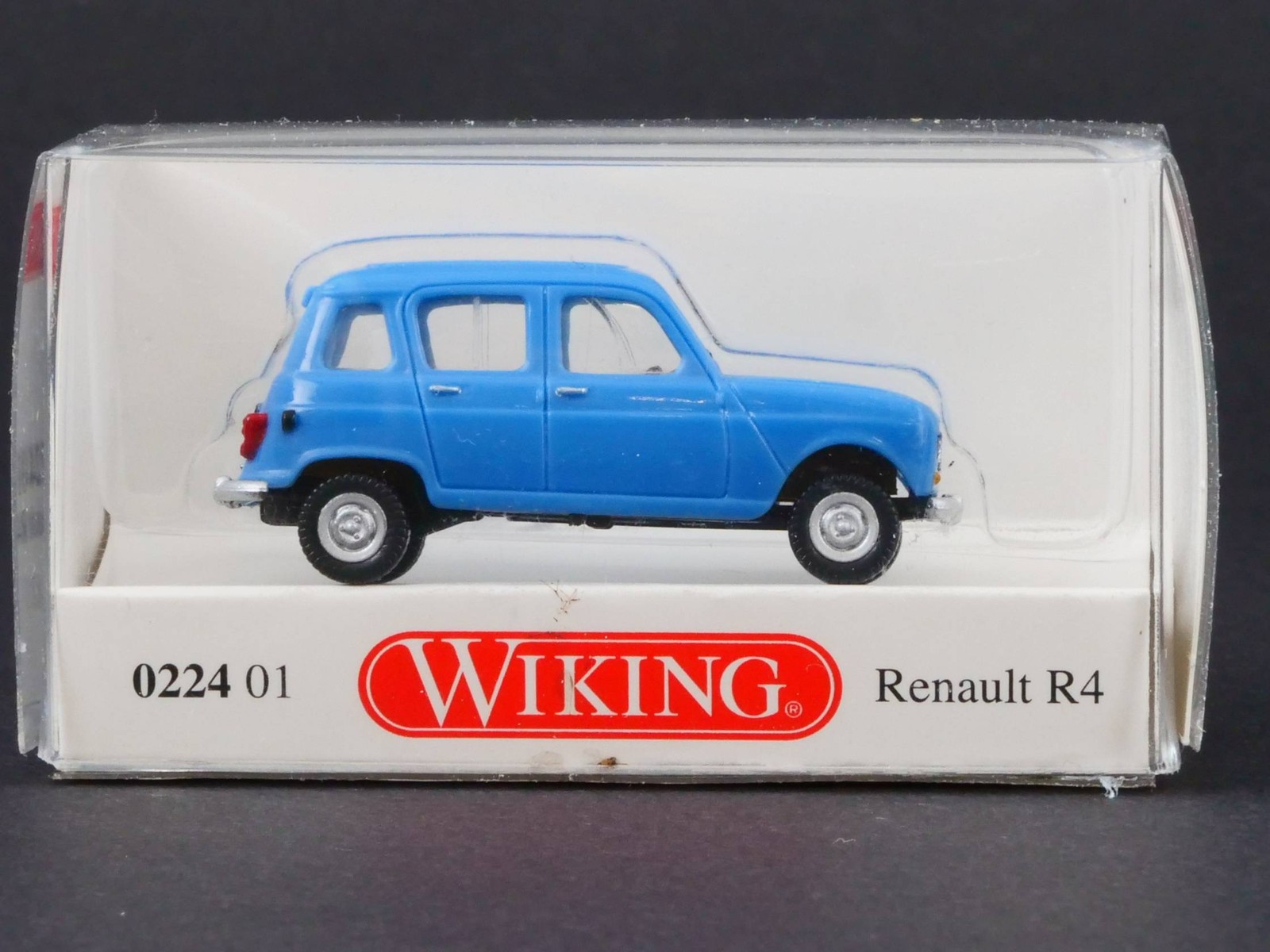 Wiking 022401 Renault R4 Box Van Blue 1:87 Mint! OVP BL 1707-04-29