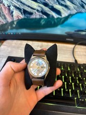 Orient tristar Automatic Day Date Vintage  Acciaio  21 Jewels - Cinturino Pelle