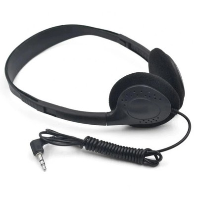 Neu Retro Walkman Style Kopfhörer 3,5 mm Klinke leicht kabelgebunden On-Ear Headset