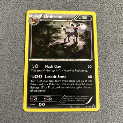 Pokémon TCG Umbreon XY96 Black Star Promo Holo Karte Sparkle Holo
