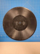 Edison Record Battle Marne Descriptive New York Military Band Vintage Disc