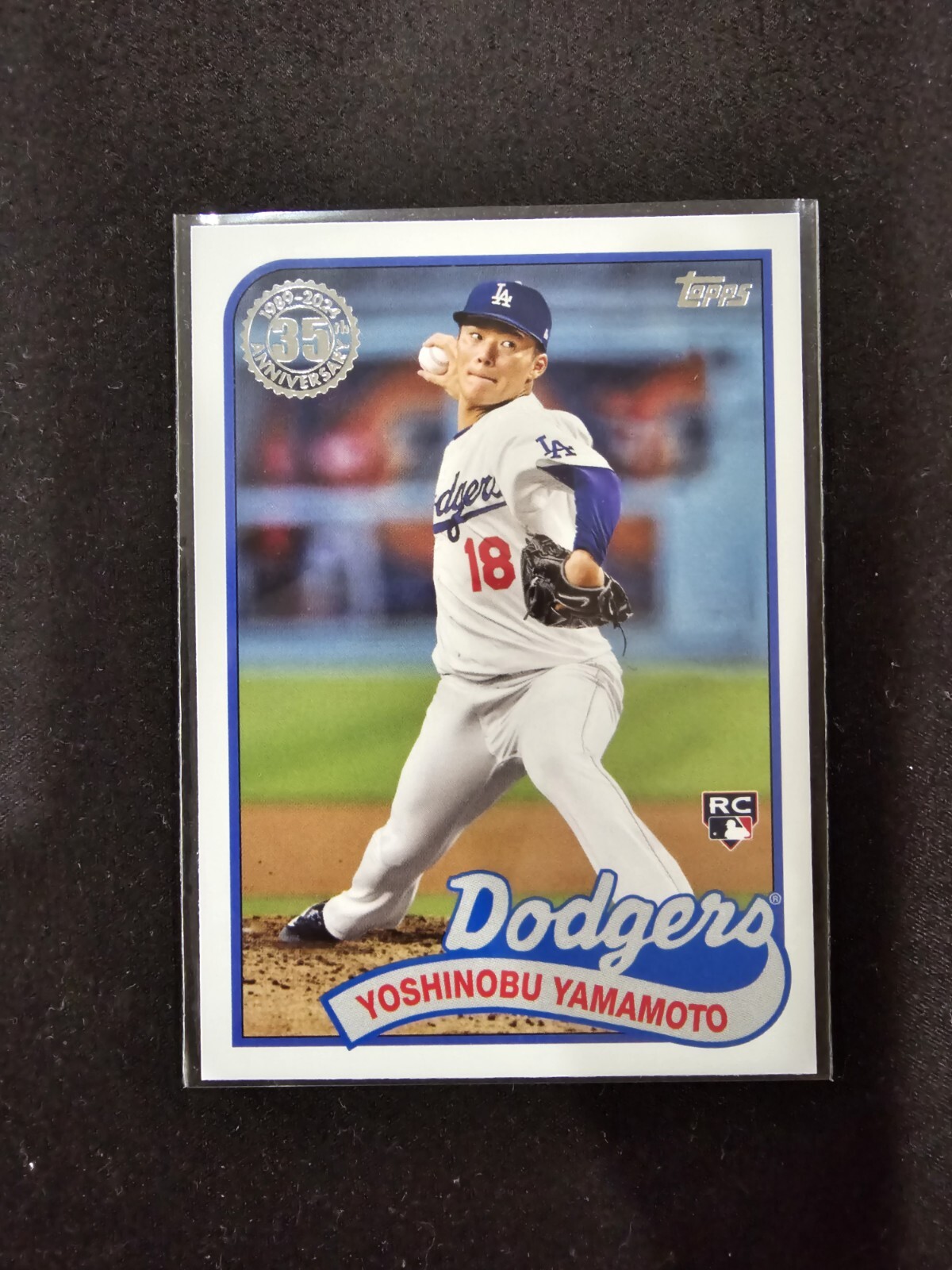 2024 Topps Series 2 - 1989 Topps Baseball #89B2-48 Yoshinobu Yamamoto (RC)