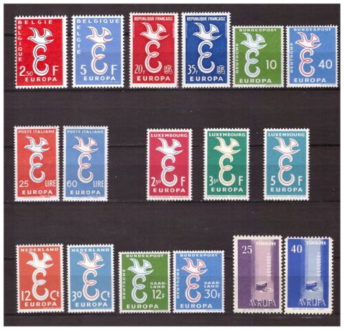 EUROPA CEPT dal 1956 al 2021 Annate complete vendute singolarmente - Afbeelding 4 van 121