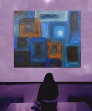 Mark Little￼ Original￼,￼ 72” X 60”Acrylic, Abstract,POP,XL ,Modern Painting