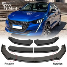 Frontstoßstangen Frontlippe Spoiler Kohlefaser Für Peugeot 208 e208 GT GT-Line