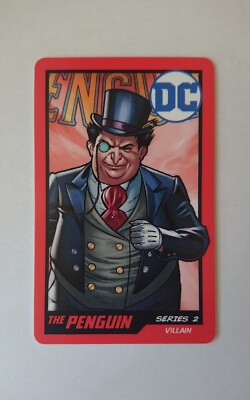 DC Arcade Game Coin Pusher Card - Series 2 Super Villain - The Penguin #014