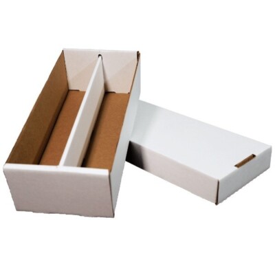 1-Pack   Shoe 1600-count Trading Card Storage Box   Woodhaven Trading Firm