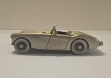 Danbury Mint Pewter Classic Sports Car of the World 1953 Austin-Healey 100