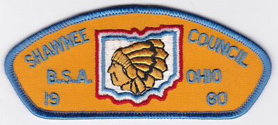 CSP - SHAWNEE COUNCIL - TA-3 - 1980 RECRUITER - MERGED IN 1991 - BV $30-$35