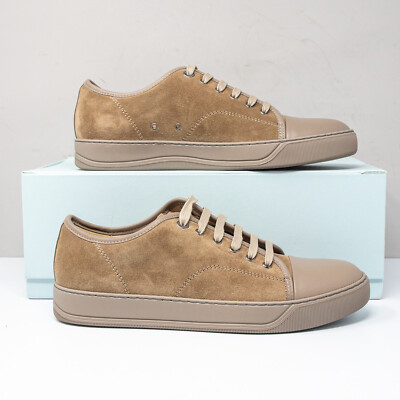 LANVIN スニーカー ベージュ　23cm Lanvin Low Top Light Beige Suede Sneakers, Size 9 US (8 UK