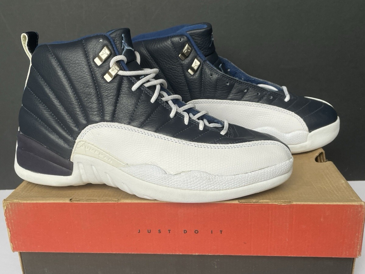 Vintage OG 1996 Air Jordan XII (12) Obsidian Blue UK10 US11 New Boxed  130690-141