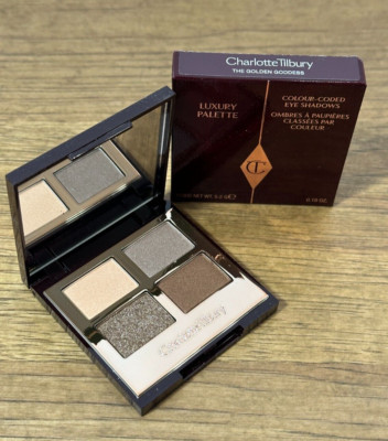 Charlotte Tilbury Luxury Quad Palette The Golden Goddess New & Authentic