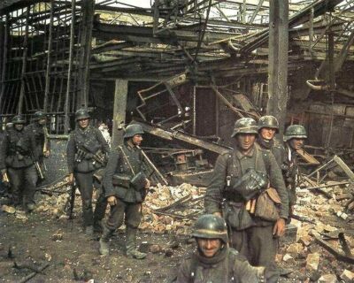 Wehrmacht troops in Stalingrad Russia 1942 Re-Print 5x7 | eBay