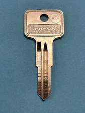 Vintage Volvo Key Blank, ESP #VL4, Ilco #'s X30 & VO73S, NOS