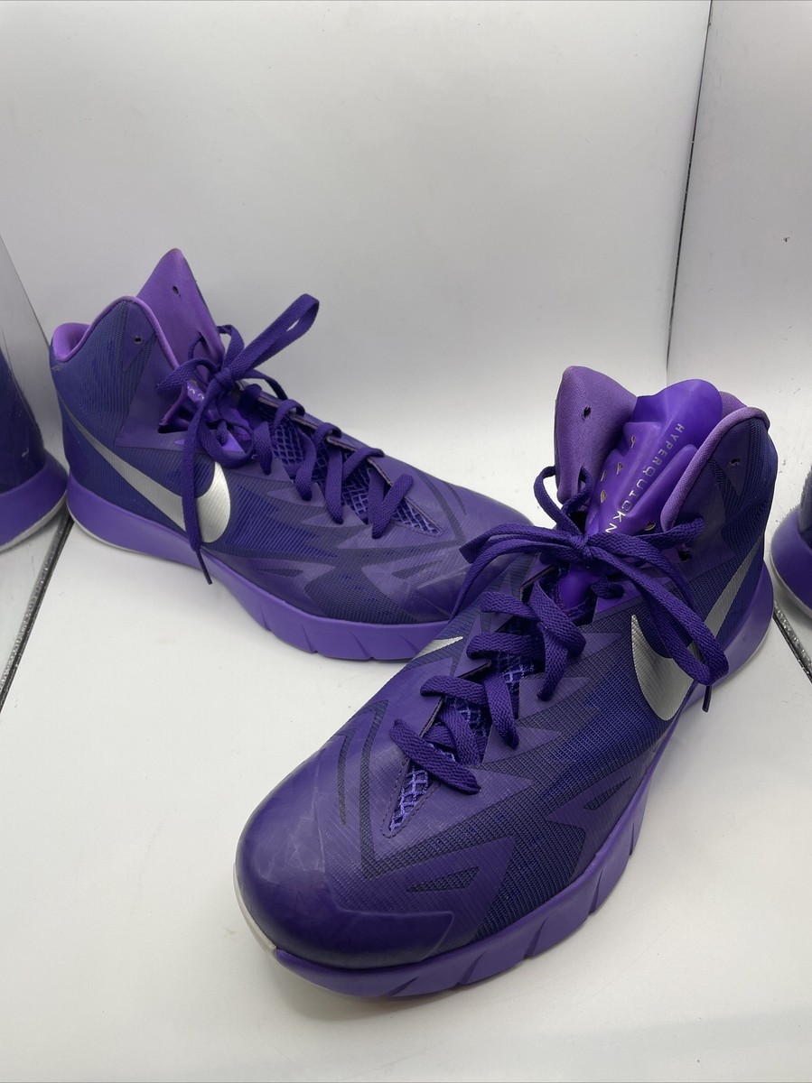 Nike Lunar Hyperquickness Purple 652775-505 Men's Size 12 | eBay