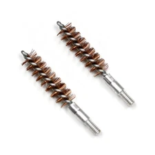 Refuelergy 2x BRONZE Bore Brushes 9mm .357 .38 Special Caliber Pistol Gun