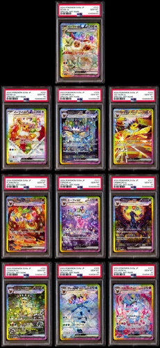 PSA 10 Terastal Festival SAR Eevees ex Set Umbreon 217 Graded Card CONSECUTIVE