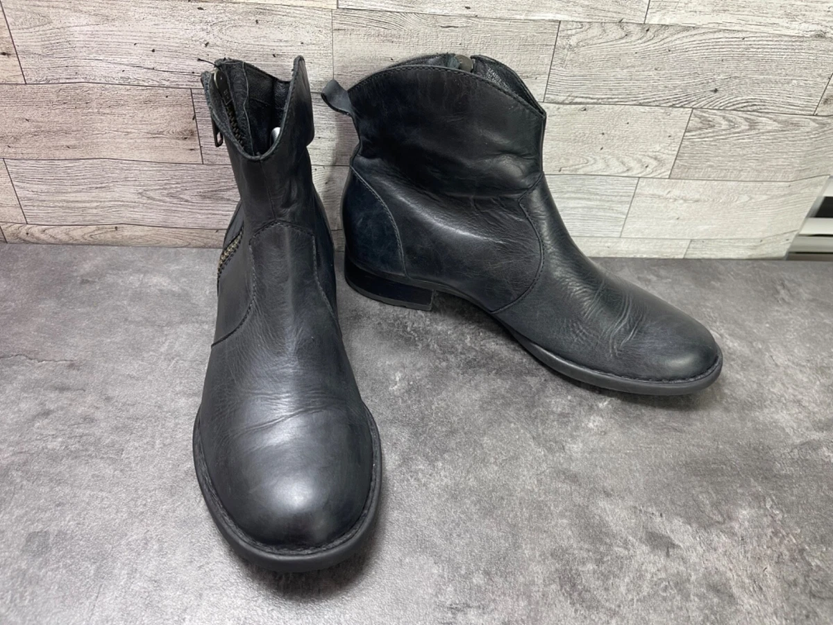 Børn womens ankle shop boots low heel