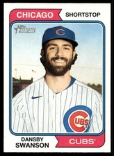 2023 Topps Heritage Dansby Swanson G347 Chicago Cubs #37