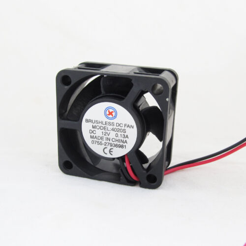 1pc Brushless DC Cooling Fan 40x40x20mm 4020 5 blades 12V 2pin 2.54 Connector - Picture 3 of 5