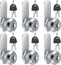 6 Universal Craftsman Tool Box Lock Chest Key Storage Truck Safe Cylinder Cabine