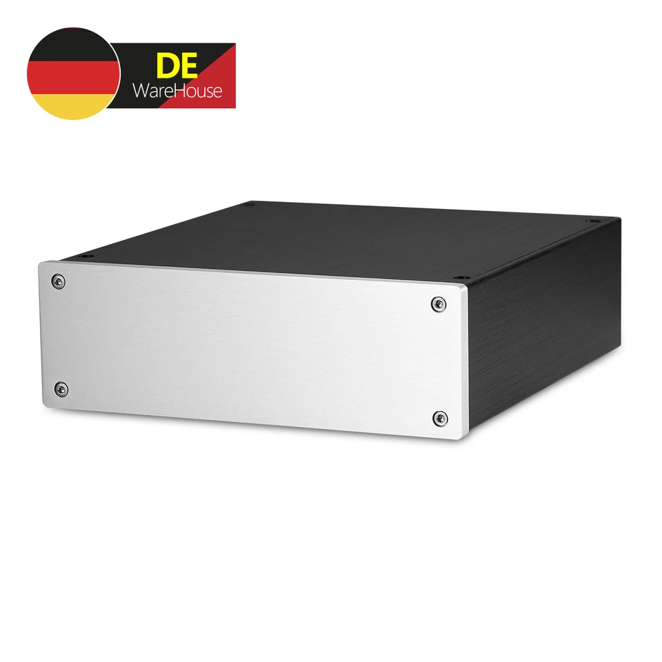 HiFi Verstärker Gehäuse Preamp Aluminum Enclosure DIY Box Case Amplifier Chassis