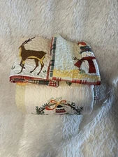 MarCielo Christmas Reversible King/cal King Quilt & 2 Shams
